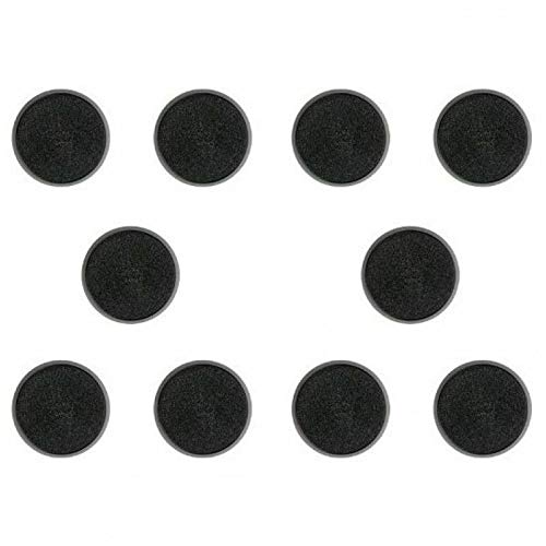 Lot of 10 50mm Round Bases for Warhammer 40k & AoS gW centurion Wargame Bitz
