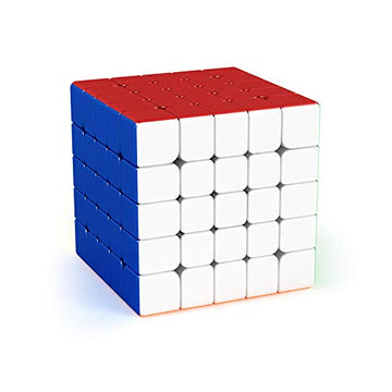 Cuberspeed Mfjs Meilong 5X5 M Magnetic Speed Cube, Stickerless, 150 Pieces, Age Range: Kid, Beginner Skill Level