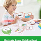 Coogam Sight Words Educational Flashcards - 220 Dolch Sightwords Game With Pictures & Sentences,Literacy Learning Reading Cards Toy For Kindergarten,Home School Kids 3 4 5 Years Old