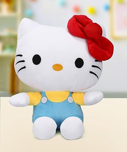 Hello Kitty In Yellow And Blue Dungree