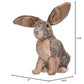 Wild Republic Hare Plush Stuffed Animal, 12" Cuddlekins, Multi Color, Model 13464