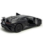 Lamborghini Matt Black Aventador Lp 700-4 1:38 5'' Pull Back Diecast Car