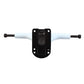 F FABOBJECTS Round Hollow Out Design Longboard Skateboard Trucks 250mm Length Pair White  SN: 99a 591 d35 206 6cc