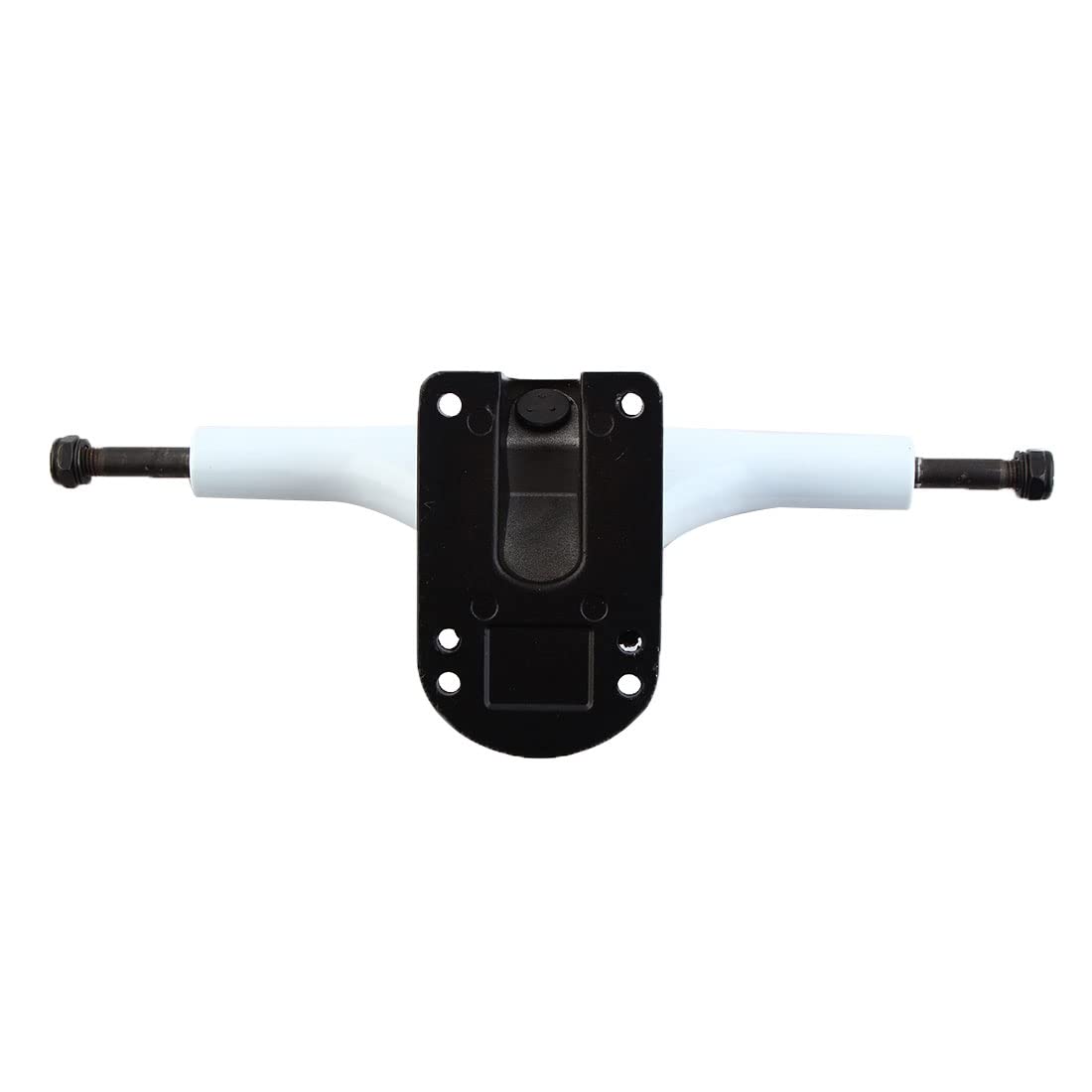 F FABOBJECTS Round Hollow Out Design Longboard Skateboard Trucks 250mm Length Pair White  SN: 99a 591 d35 206 6cc