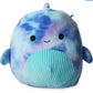 Squishmallows Official Kellytoy Plush 7.5 Inch Squishy Stuffed Toy Animal (Cyan The Blue Whale)