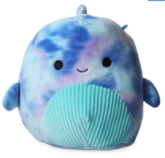 Squishmallows Official Kellytoy Plush 7.5 Inch Squishy Stuffed Toy Animal (Cyan The Blue Whale)