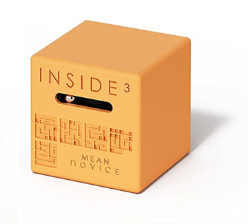 INSIDE3 Mean Novice Labyrinth Cube - Level 5, Plastic Puzzle Game, Model CIMN