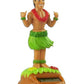 KC Hawaii Shaka Hula Man Solar Dashboard Doll - Multicolored Fun Car Accessory for Hula Lovers