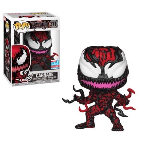 Nycc 2018 - Funk Pop! Marvel: Venom - Carnage [With Tendrils] #371 - Shared Exclusive!