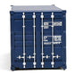 Walthers Scenemaster Ho Scale Model Of Ge Seaco (Blue, White, Red) 20' Corrugated Container,949-8064