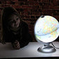 Replogle Illuminated Blue Ocean Globe 4 Kids, Kid Friendly Political Map, Dual Map, Educational Toy