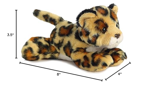 Aurora Adorable Mini Flopsie large online retailer Jaguar Stuffed Animal - Playful Ease - Timeless Companions - Brown 8 Inches
