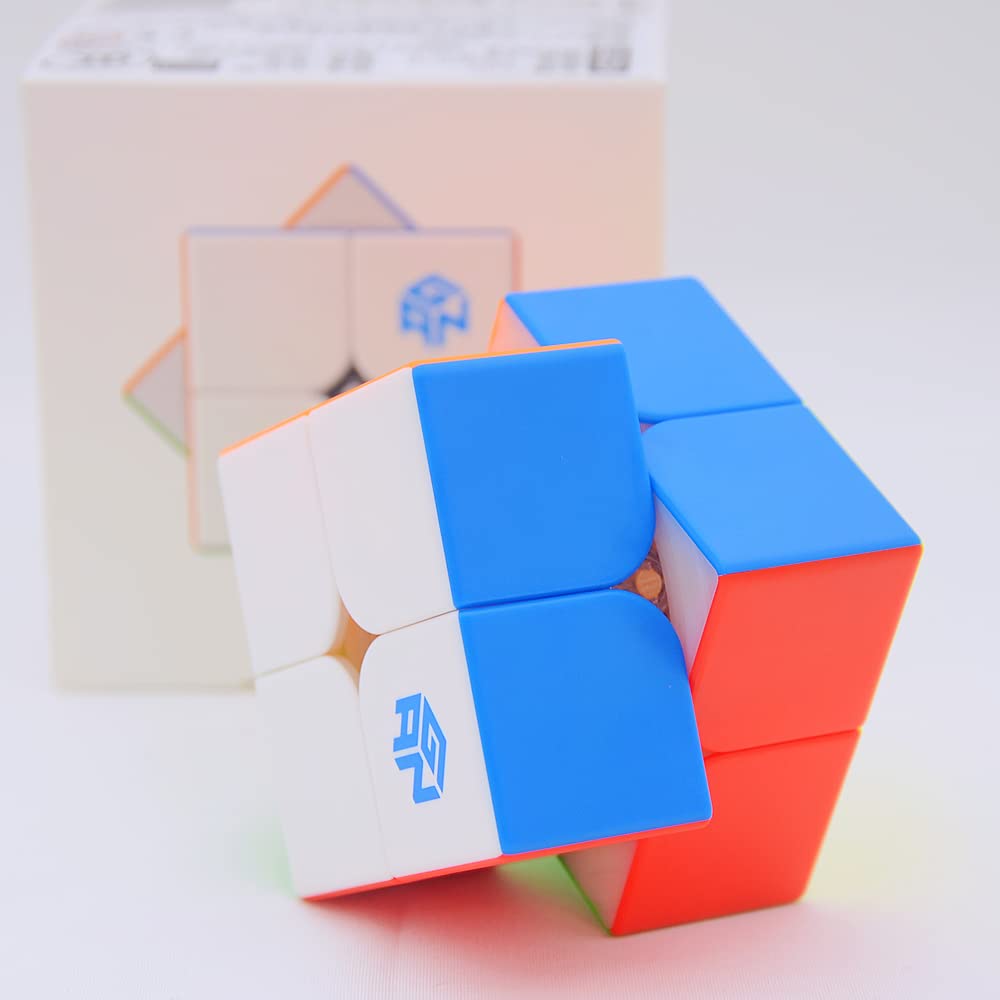 Bukefuno Gan 251 V2 2X2 Cube Gans Mini Speed Stickerless Gan251 V2 51Mm Cube 2X2X2 Beginner Toy Magic Puzzle