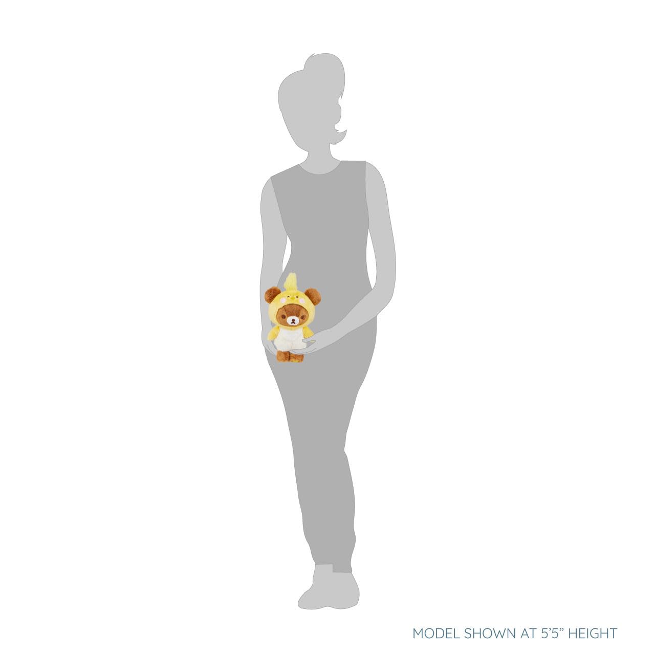 Rilakkuma Chairoikoguma San-X Original Cockatiel Costume Plush - 8.5-inch Plush