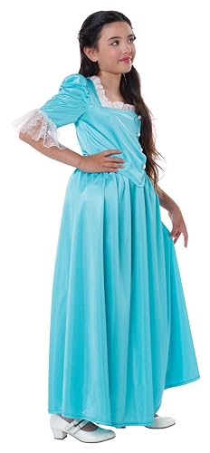 California Costumes Kid's Eliza Schuyler Colonial, Small