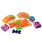 Manos Kids Building Blocks Puzzle Set, Interlocking Flexible Construction Toys, MultiColor Pack Of 1 (26 Pc)
