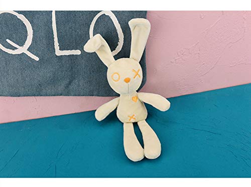 Vickypop Animal Plush Keychain Cute Rabbit Stuffed Toy And Interesting Backpack Doll Pendant For Friends (Ox Rabbit)