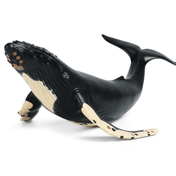 Eoivsh Soft Rubber Humpback Whale, 14.2 Inch Sea Animal Whale Toys, Realistic Ocean Animal Figure For Kids, Great For Bath&Beach Toys, Cake Topper, Birthday Gift