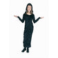 Black Gothic Dress With Hood - Child-Small