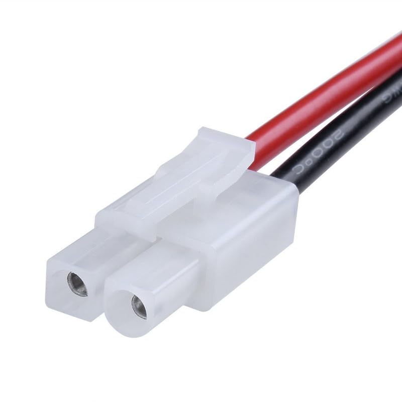 2pcs T-Plug Male Connector to Big-Tamiya Plug Female Connector Adapter and 2pcs T-Plug Female Connector to Big-Tamiya Plug Male