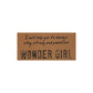 Watchover Voodoo 3-Inch Wonder Girl Keychain - Handcrafted Gift To Bring Good Luck And Positivity Everywhere You Go