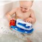 Green Toys Paddle Boat - Blue/Grey Bath Toy, BPA-Free, Dishwasher Safe, 1 EA, Made from Recycled Plastic, Model PDBA-1343
