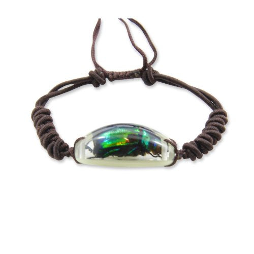 REALBUG Chafer Beetle Bracelet, Glow in the dark, 10 inches , Green