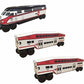 Whittle Shortline Railroad Caltrain MP36 3pc. Set