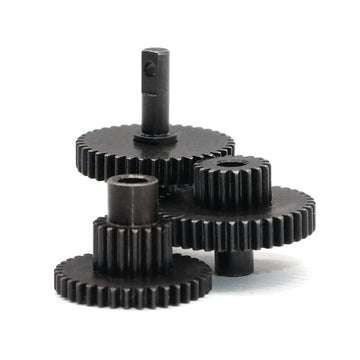 KYX Racing Hardened Steel Transmission Gear Set Gearbox Gear Set Upgrades Parts Accessories for 1/18 RC Crawler Car Traxxas TRX4