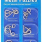 FATFISH Brain Teasers Metal Wire Metal Toys for Gifts, Party Favors, Prizes, Disentanglement Puzzle Unlock Interlock Toys  Iq P
