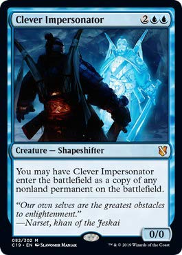 Magic: The Gathering - Clever Impersonator - Commander 2019