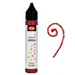 Viva Decor German Glitter, 12 x 2.1 x 2.1 cm, Red