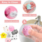 Umeelr 28 Packs Valentine Squishies Mochi In Hearts With Cards, Cute Mochi Squeezes Valentines Day Gifts Squishies Toys For Kids Classroom Exchange Prize Supplies