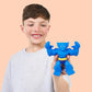 Heroes Of Goo Jit Zu Marvel Studios X-Men '97 Beast Stretchy Action Figure, With Metallic Rheoscopic X-Gene Filling, Stretch Bea