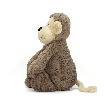 Jellycat Bashful Monkey Stuffed Animal, Medium, 12 Inches