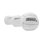 Zeekio Galaxy Juggling Balls - enhanced 12 Panel Genuine Leather Balls - 130g - 67mm - Pack of 3 (White)