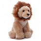 The Petting Zoo Lion Stuffed Animal Plushie, Gifts For Kids, Wild Onez Babiez Zoo Animals, Lion Plush Toy 6 Inches