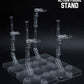 Storm Collectibles Dynamic Action Figure Stand, 185mm x 7 inches, Reddish-brown, Plastic, Model STM87070