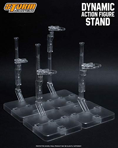 Storm Collectibles Dynamic Action Figure Stand, 185mm x 7 inches, Reddish-brown, Plastic, Model STM87070
