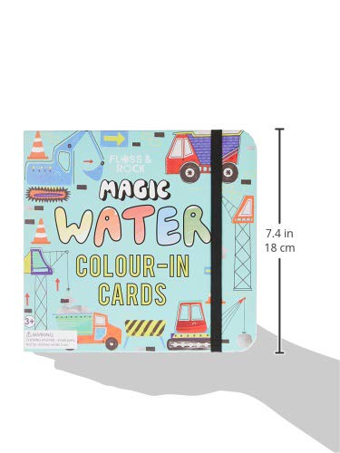 Floss and Rock Construction Magic Water Pad and Pen