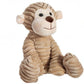 Apricot Lamb Plush Corduroy Monkey Stuffed Animal, Soft Cuddly 12" Medium, Apricot Color, Perfect for Kids