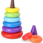 Vidhyapati Jumbo Size Pyramid Ring Toy for Kids | Toddlers Toy | Stack Up Educational Toy | Construction Toys | Rings Tower | Ag