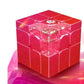 Cuberspeed gan Mirror Cube red UV Coated Speed Cube Fuchsia Red Gan Mirror Blocks Magnetic Cube Puzzle