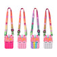 4 Packs Unicorn Purses Fashion Fidgets Fashion Pop Purse Push Bubbles Fidget Toy Rainbow Unicorn Purse Wallet Ladies Bag Silica