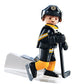 Playmobil NHL Boston Bruins Player Figure - Model 5073, Plastic Material, Collectible Hockey Toy