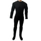 SSbeauty M 1/6 Scale Male Figure Clothes Long Sleeved Bodysuit Undercoat Jumpsuit Cloth for 12'' Action Figure Doll Clothes (Bla