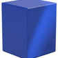 Ultimate Guard Boulder Solid 100+, Deck Case For 100 Double-Sleeved Tcg Cards, Blue, Secure & Durable Storage For Trading Card G
