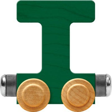 Nametrains Bright Letter Car T - Made In Usa (Green)