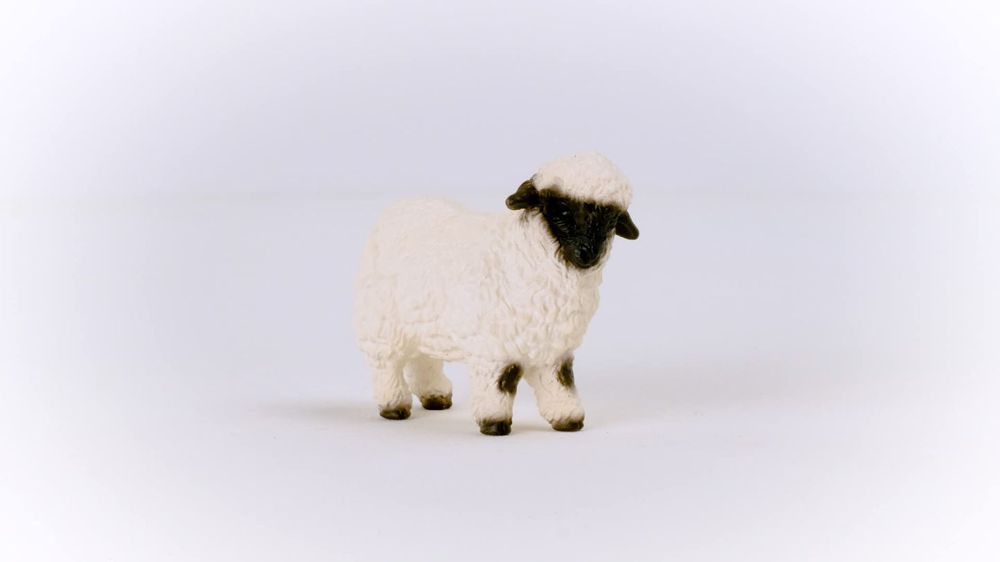 Schleich Farm World New 2023, Realistic Farm Animal Toys For Kids, Valais Black-Nosed Sheep Toy, Ages 3+