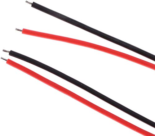 5 Pairs EC5 5.0mm Male Female Banana Connector with 12awg Silicone Wire 10cm RC Hobby Lipo Battery(Pack of 5)